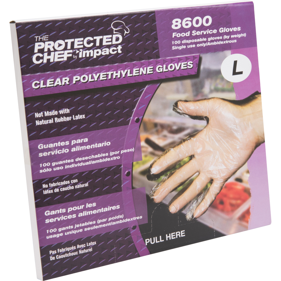 Gants polyvalents - Jetable Protected Chef