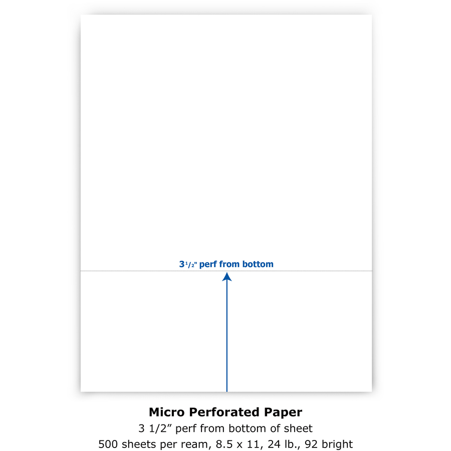 PrintWorks White Resume Paper