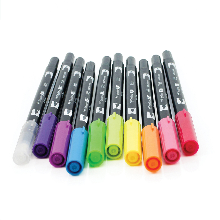 Tombow Dual Brush Pen Sets – Jerrys Artist Outlet