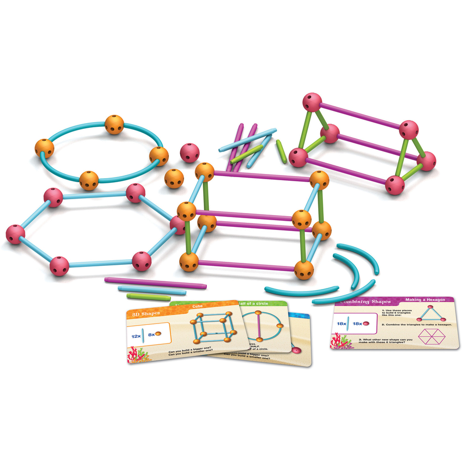 learning resources geometric shapes building set