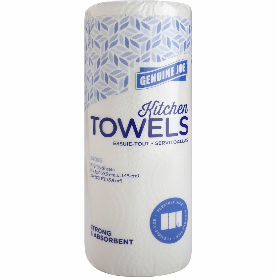 Genuine Joe Kitchen Roll Flexible Size Towels