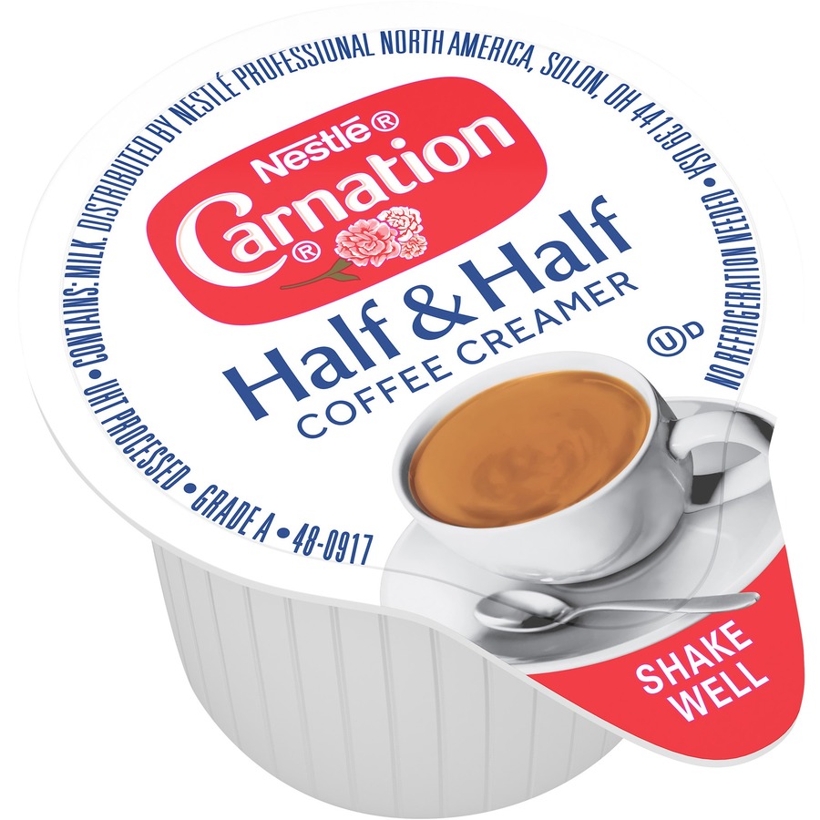 Nestle Carnation Half and Half Coffee Creamer Singles - Creamers ...