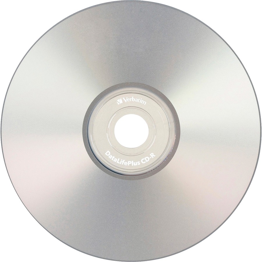 Verbatim CD-R 700MB 52X DataLifePlus Silver Inkjet Printable - 50pk Spindle