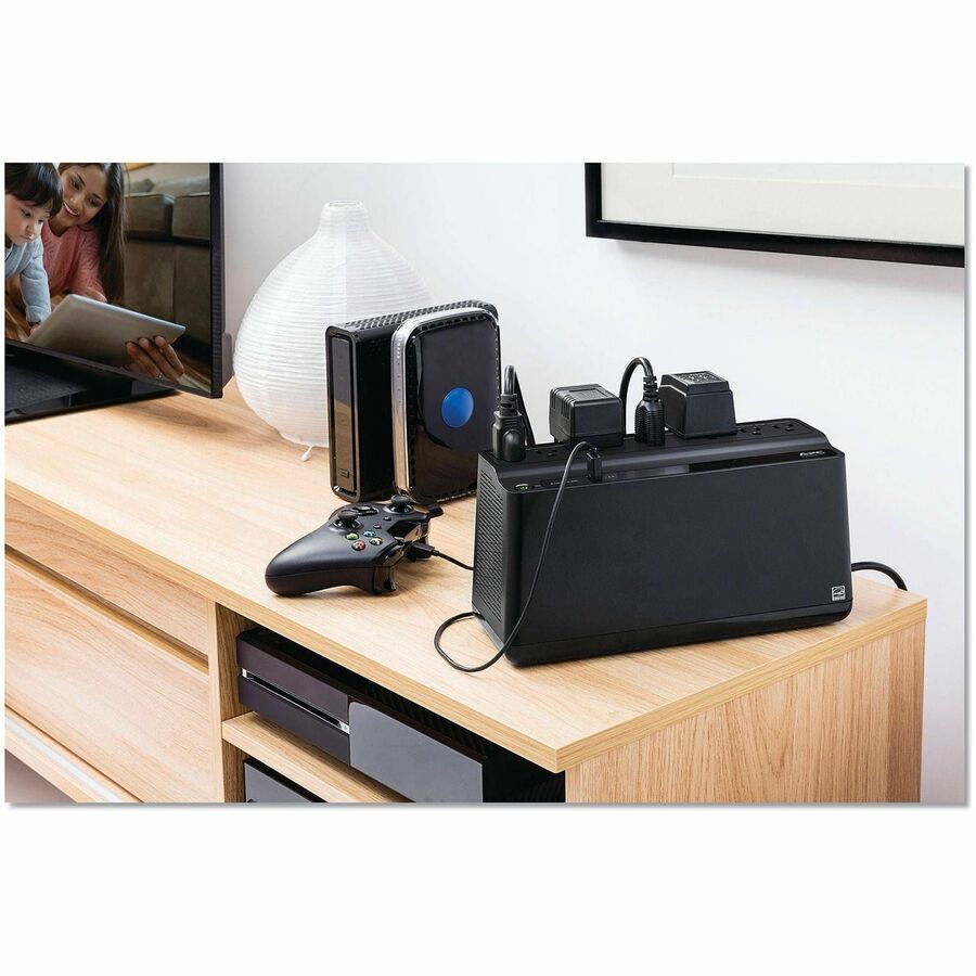 APC Back-UPS 600VA, 120V, 1 USB charging port, 7 NEMA outlets (2 surge)