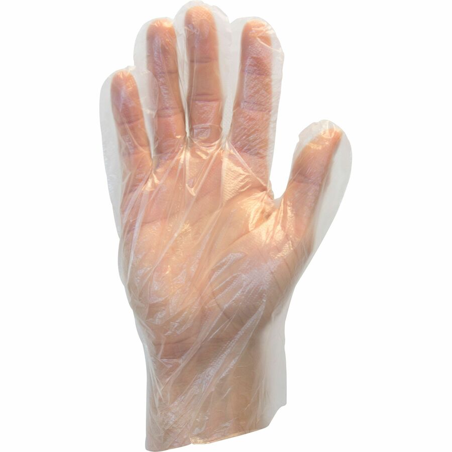 Picture of Safety Zone Clear Powder Free Polyethylene Gloves