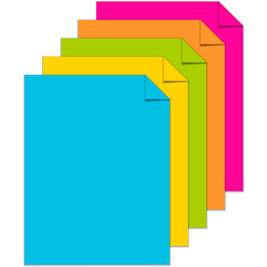 Picture of Astrobrights Color Card Stock - 5 Assorted Colours