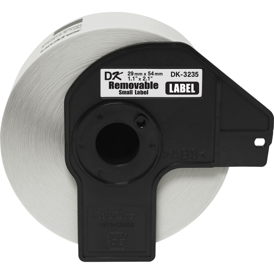 Brother DK3235 - Small Removable White Paper Labels