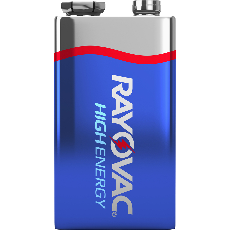 9V HIGH ENERGY™ Alkaline Batteries - Rayovac
