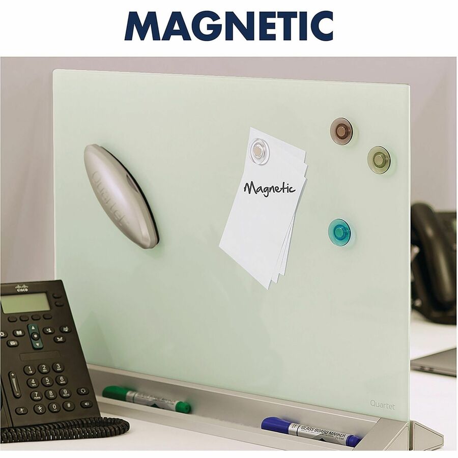 Quartet Desktop Glass DryErase Panel Dry Erase Boards Quartet