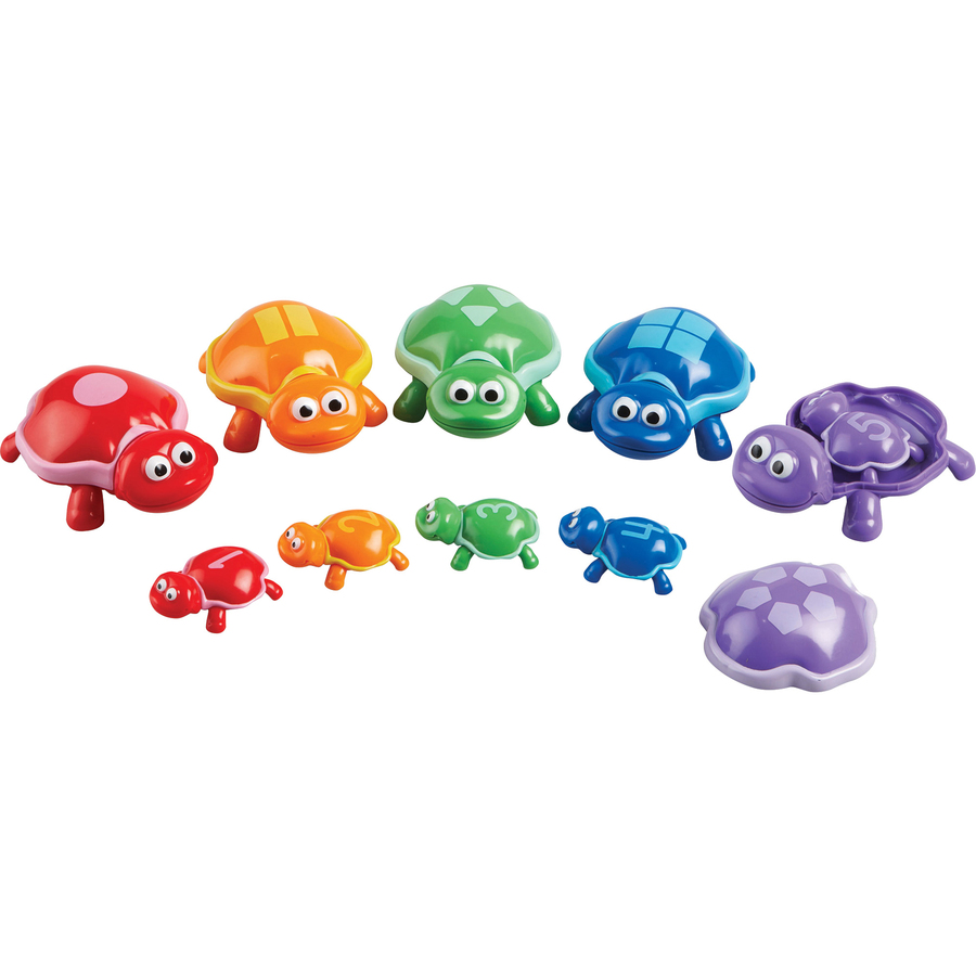 Learning Resources Snap-n-Learn Number Turtles - Skill Learning: Shape,  Color, Number, Matching, One-to-One Correspondence, Counting, Motor Skills,  Motor Planning, Visual - 2 Year & Up - Filo CleanTech