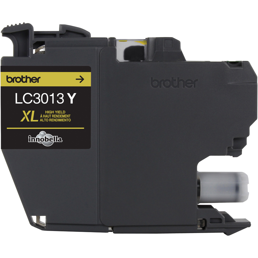 Brother LC3013Y Original High Yield Inkjet Ink Cartridge - Single Pack - Yellow - 1 Each - 400 Pages