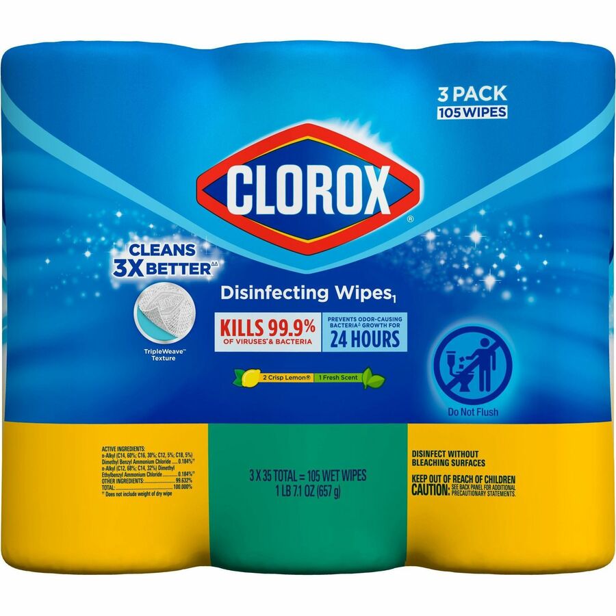 Picture of Clorox Disinfecting Cleaning Wipes Value Pack