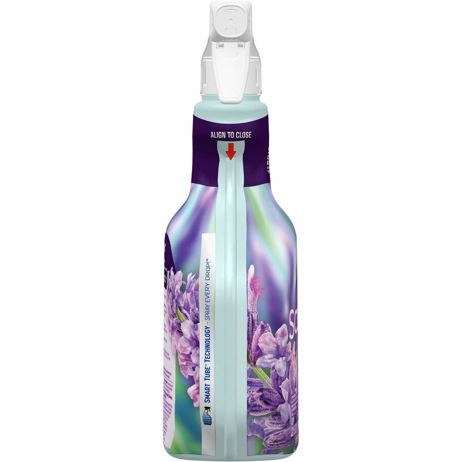 Clorox Scentiva Disinfecting Multi-Surface Bleach-Free Cleaner - 32 fl oz (1 quart) - Lavender & Jasmine Scent - Deodorize, Disinfectant, Bleach-free, Antibacterial - Clear - 6 / Carton