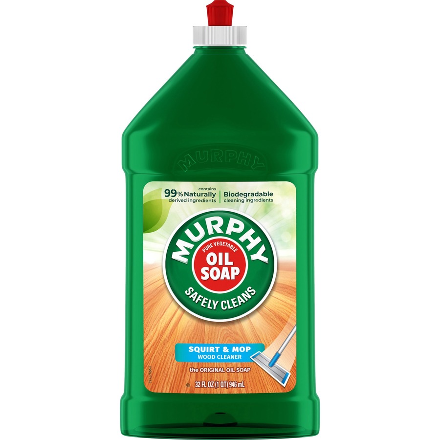 Murphy Squirt/Mop Murphy Oil Soap - Ready-To-Use Oil - 32 fl oz (1 quart) - 6 / Carton - Tan