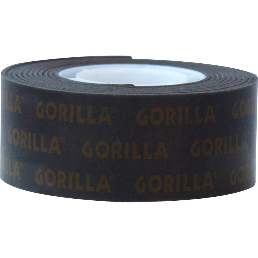 Gorilla Glue Heavy Duty Mounting Tape - Long Lasting, Heavy Duty, Water  Proof, Double-sided - 6 Piece - Black 