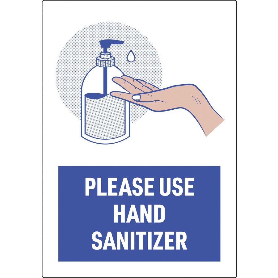 Picture of Avery&reg; Surface Safe USE HAND SANITIZER Wall Decals