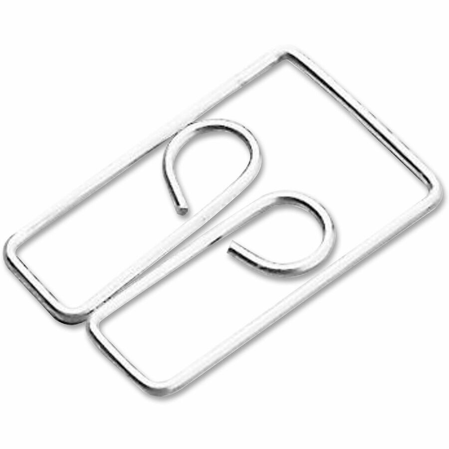 ACCO Regal Owl Paper Clips - Small, Medium - No. 3 - 1" Size Capacity - for Paper, Document - Strong, Tear Resistant, Scratch Resistant - Silver - Steel - 100 / Box