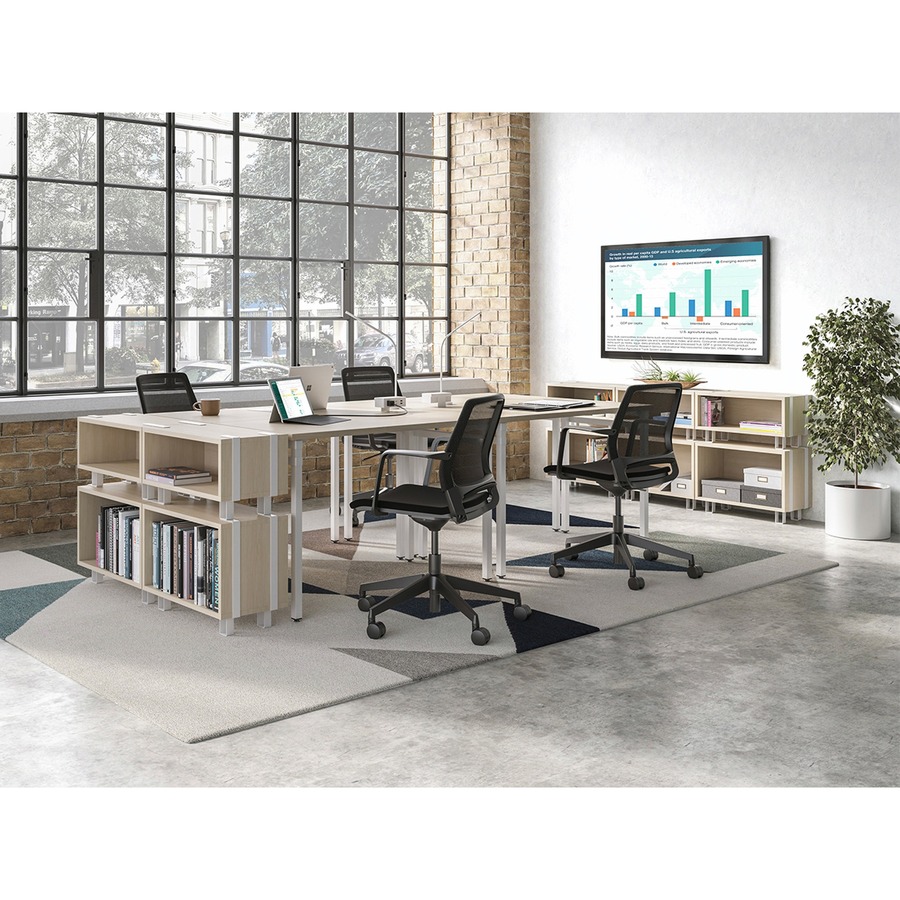 Picture of Safco Ready Beige Laminate Home Office Desk