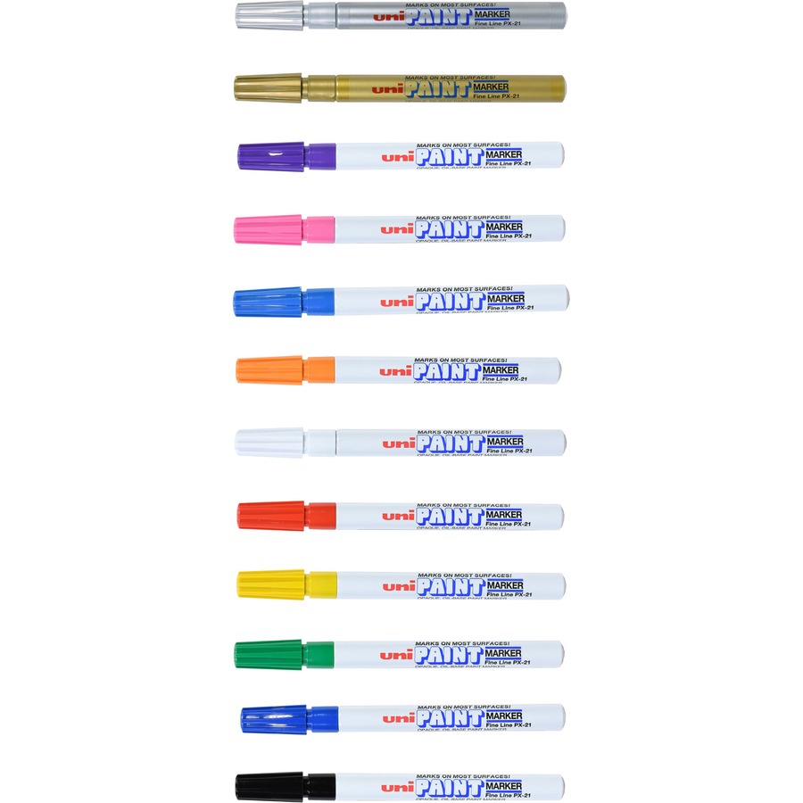 Paint Pen by Uni-Ball 12 Colors