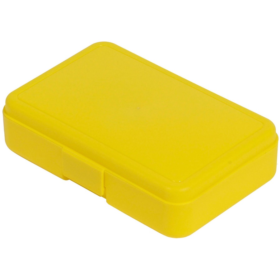 Picture of Deflecto Antimicrobial Pencil Box Yellow