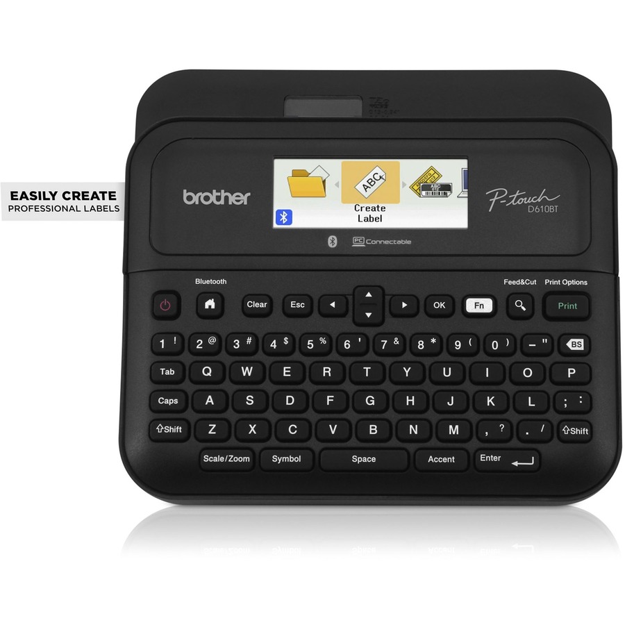 Picture of Brother P-touch Business Professional Connected Label Maker with Case PTD610BTVP