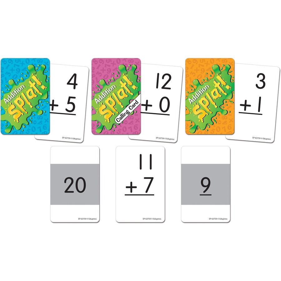 Picture of Teacher Created Resources Math Splat Addition Game