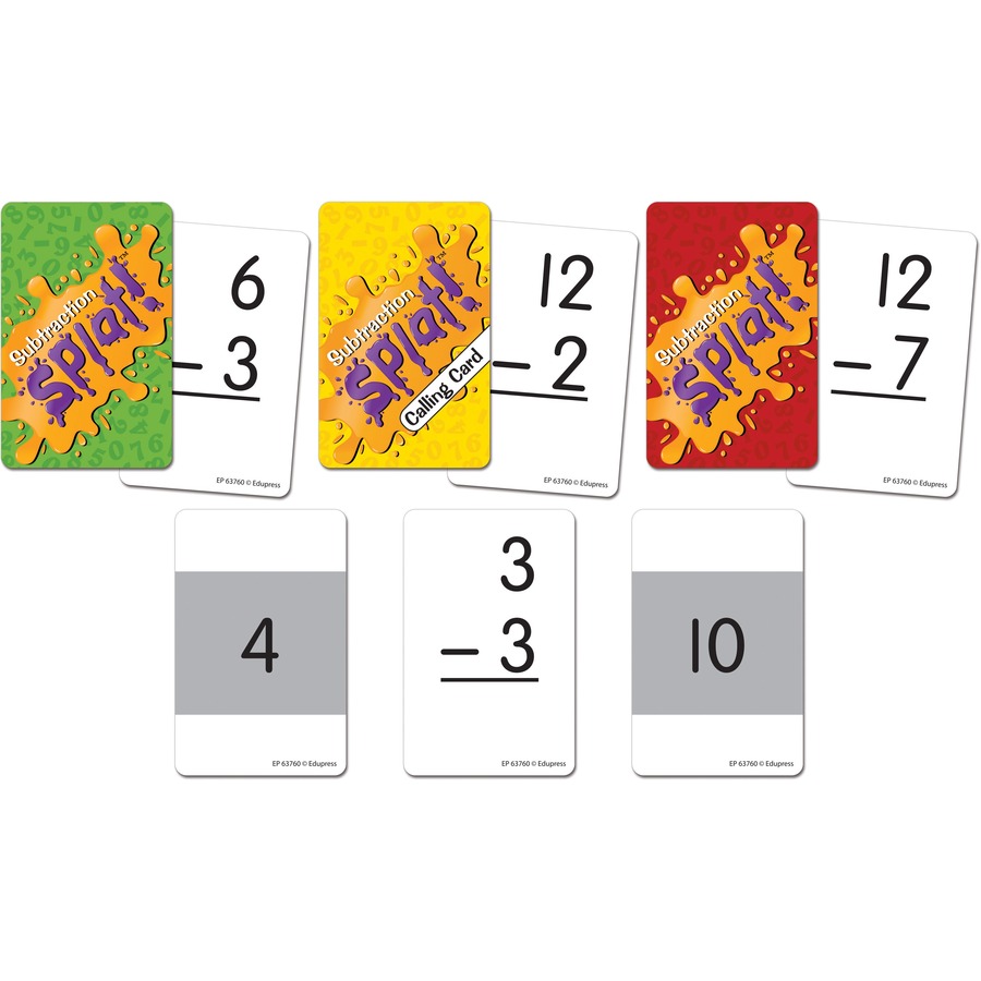 Picture of Teacher Created Resources Math Splat Subtraction Game