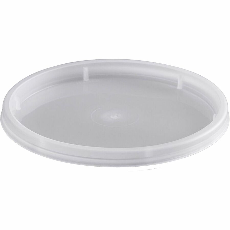 6 32 oz. Recycled Plastic Square Container, Clear, 360 ct.