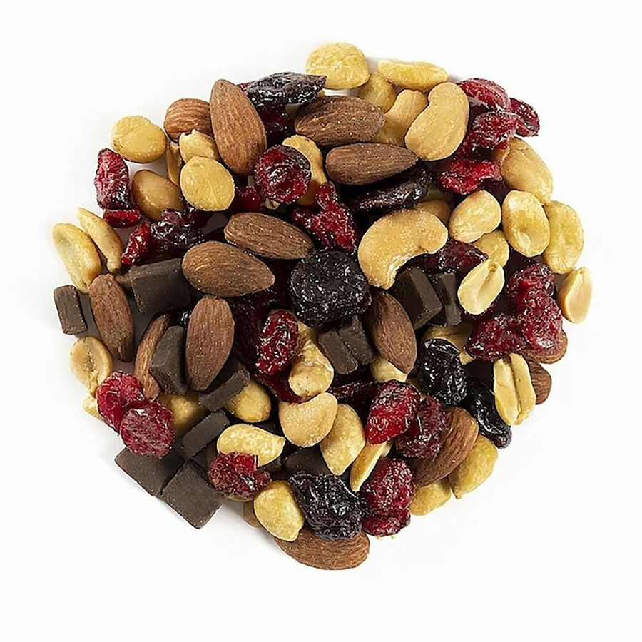 Office Snax Wholesome Medley Trail Mix - Low Sodium - 1.50 oz - 16 / Box