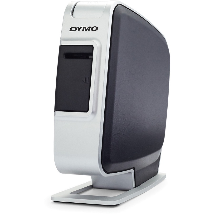 Dymo LabelManager Thermal Transfer Printer - Label Print - Battery Included - With Cutter - Black, Silver