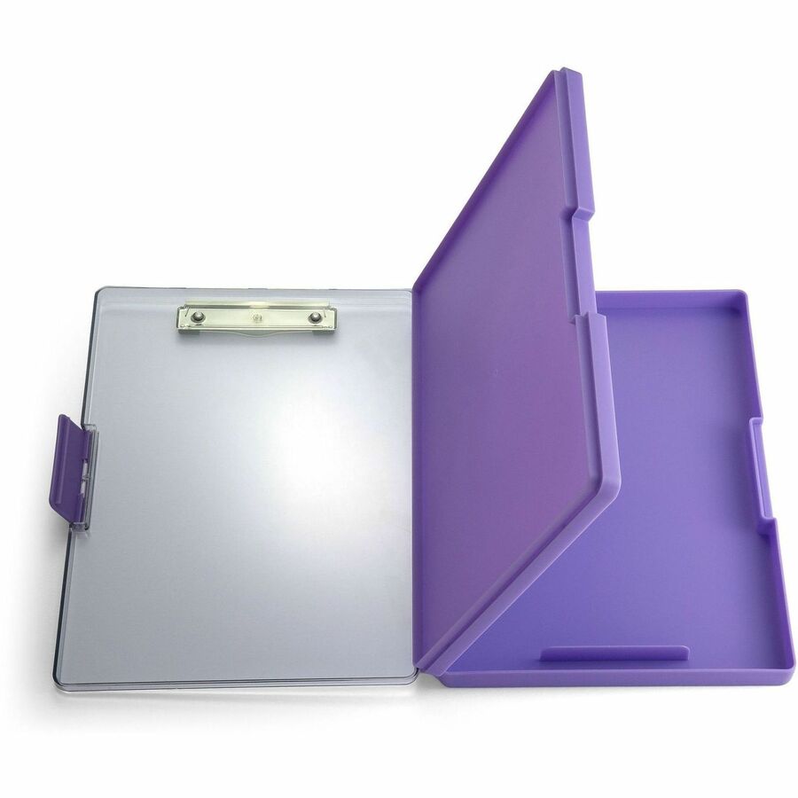 Officemate - Boîte de rangement avec pince