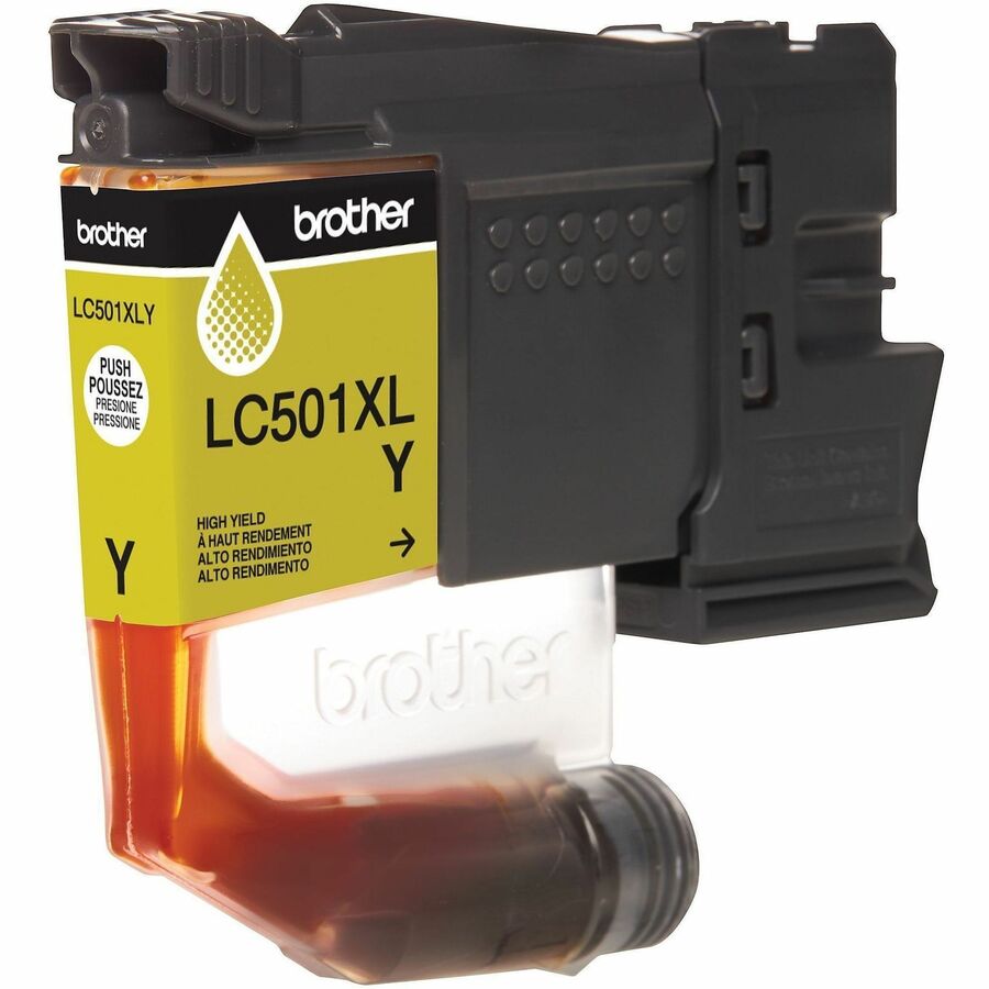 Brother - Cartouche jet d'encre D'origine Élev&eacute; (XL) Rendement Jet d'encre - Jaune - 1 chaque