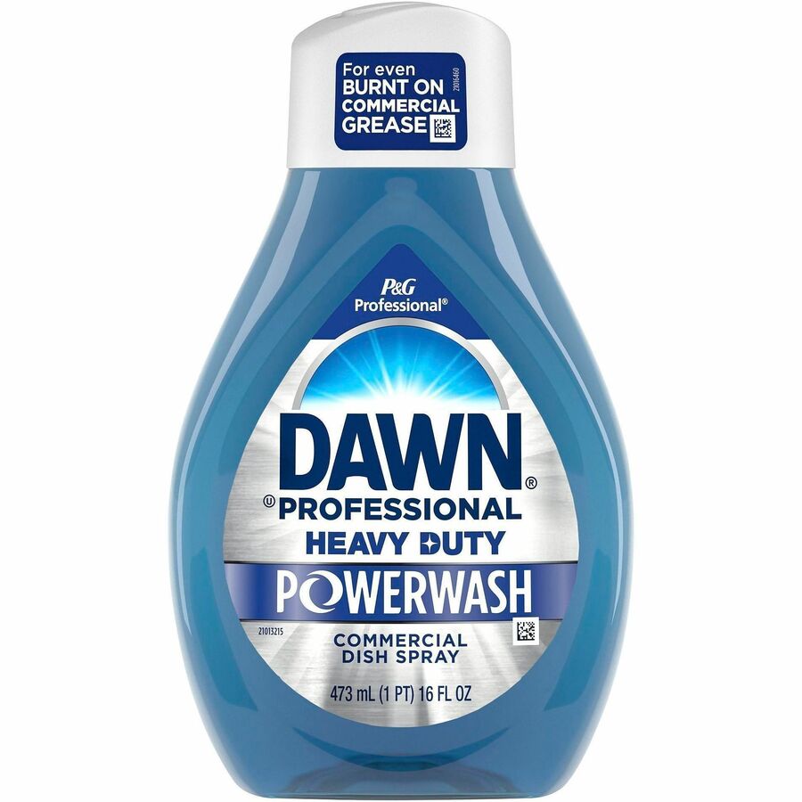 Dawn Pro Hvy Duty Powerwash Spray - For Multipurpose - Spray - 16 fl oz (0.5 quart) - Fresh Scent - Recommended For: Food Remover, Grease Remover, Grime Remover, Scuff Mark Remover, Dirt Remover - Heavy Duty - Blue - 1 Bottle