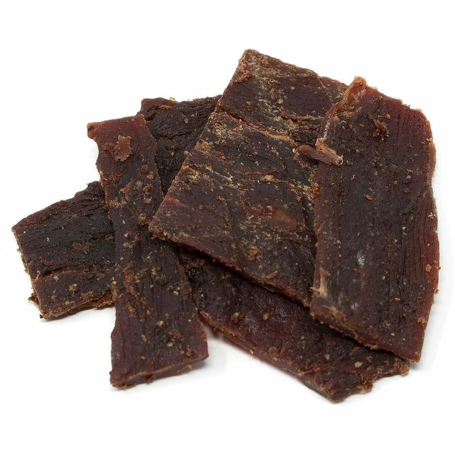 Jack Link's Think Jerky Beef Jerky - Individually Wrapped, Gluten-free, Dairy-free, Egg-free, Tree-nut Free, Wheat-free, Soy-free - Beef, Classic - 1 oz - 12/Bag - 1 / Carton
