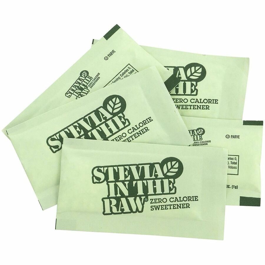 Green Rabbit Stevia in the Raw Sweetener - Stevia Flavor - Natural Sweetener - 800/Bag - 1 / Carton