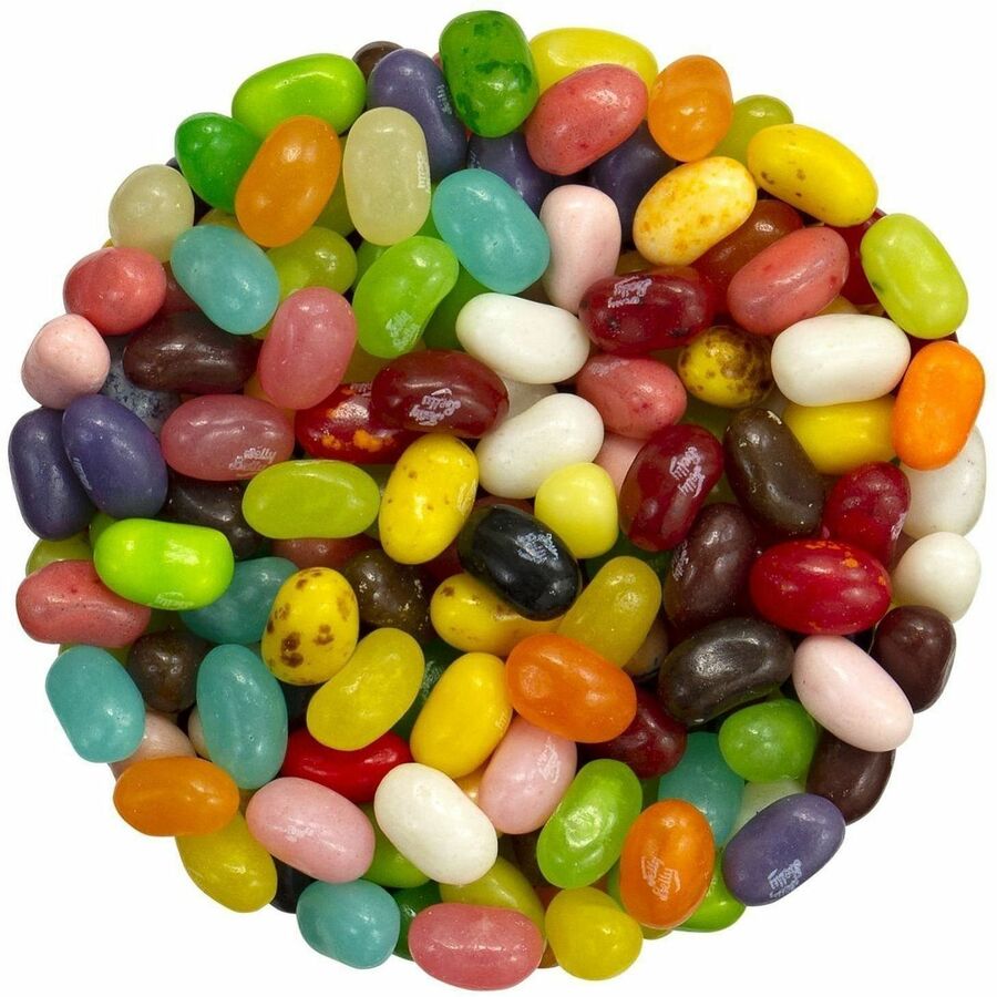 Green Rabbit Jelly Bean - Assorted - Gluten-free, Peanut-free, Dairy-free, Fat-free - 3 lb - 1 Bag