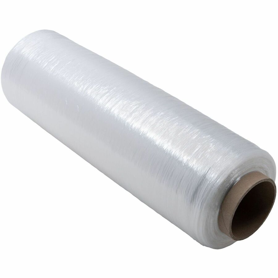 Lindenmeyr Cast Pre-Stretch Hand Film - 18" Width x 1476 ft Length - Puncture Resistant - Clear - 4 / Carton - Kennedy Office