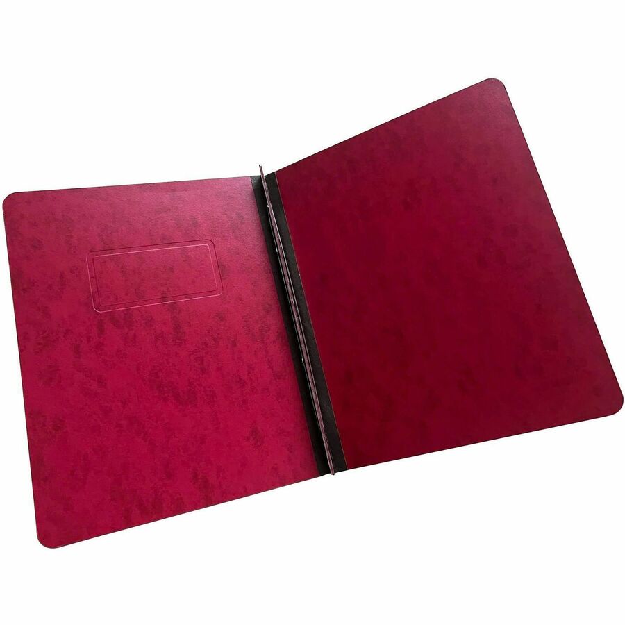 Business Source Letter Report Cover - 3" Folder Capacity - 8 1/2" x 11" - Red - 0% Recycled - 1 Each