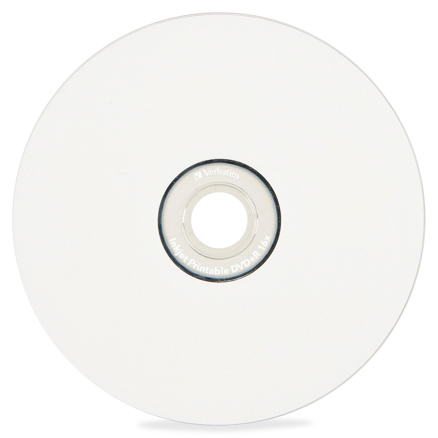 Disque DVD avec surface imprimable blanche - Verbatim