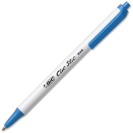 BIC Glide Exact Retractable Ball Point Pen, Fine Point (0.7 mm