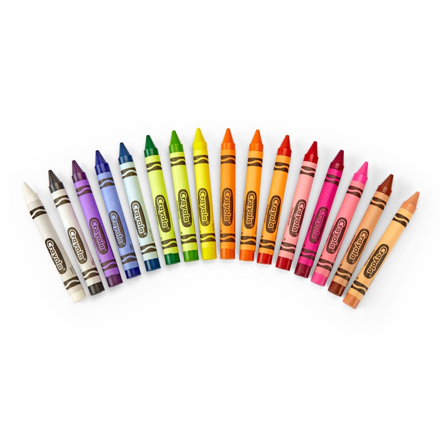 52-0336 Crayola large crayons 16 Crayons per Pack 