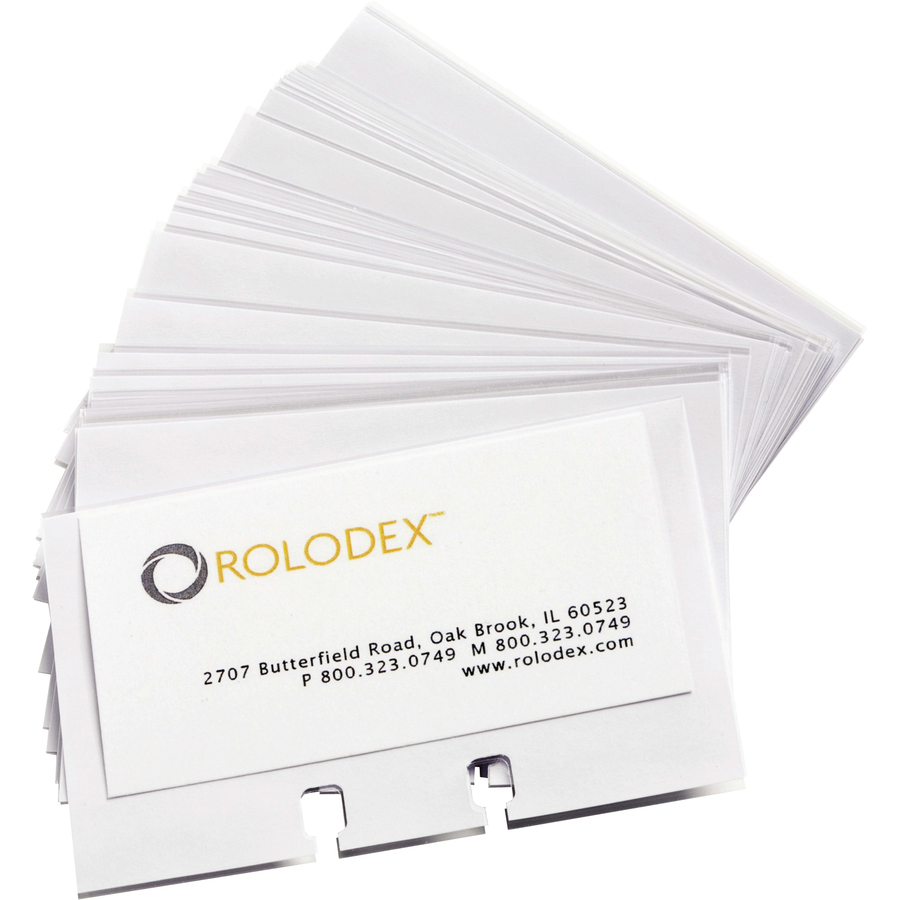 Rolodex Business Card File Refill Sleeves - Zerbee