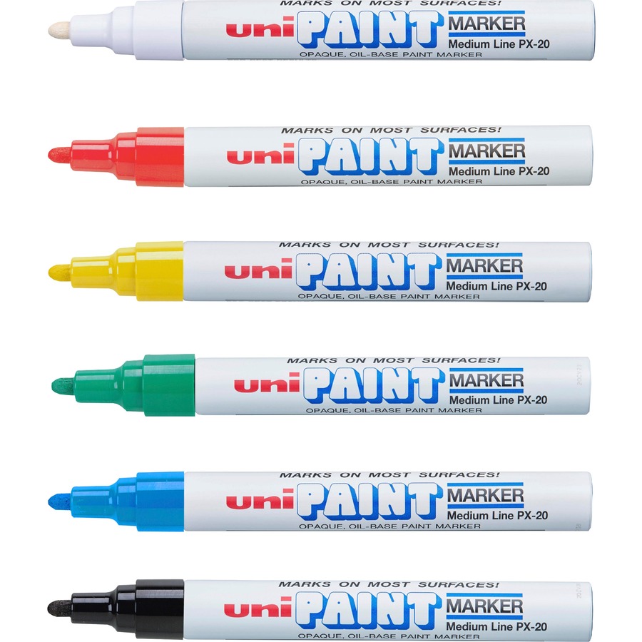 UniBall Oil-Base Fine Line uni Paint Markers - Fine Marker Point