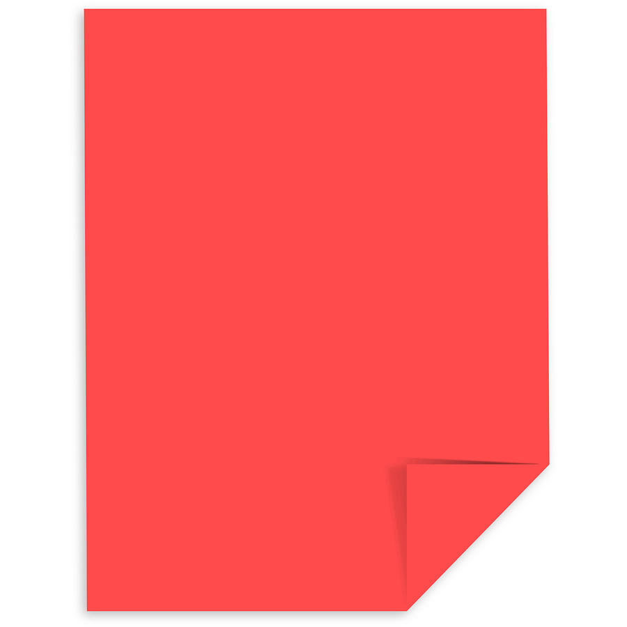 Astrobrights Colored Cardstock - Rocket Red - The Office Point