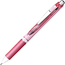 Pentel® EnerGel RTX Retractable Liquid Gel Pen, .7mm, Pink Barrel, Black Ink, 3/PK Thumbnail 2