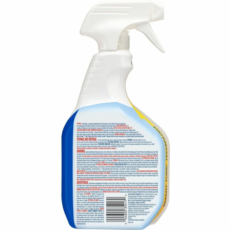 CloroxPro™ CLO35417CT Clean-Up Disinfectant Cleaner Spray