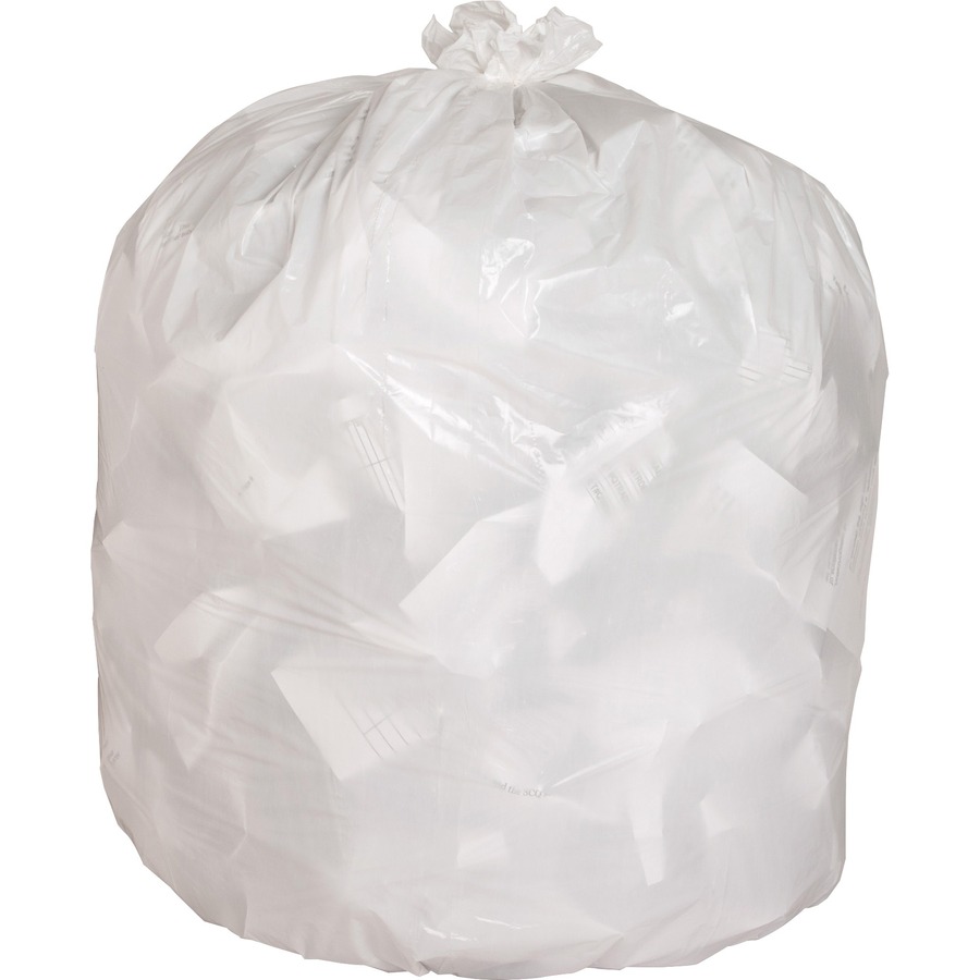 4 Gallon Trash Bags - 150 Small Mini Garbage Bags, Clear Waste Basket Trash  Bag