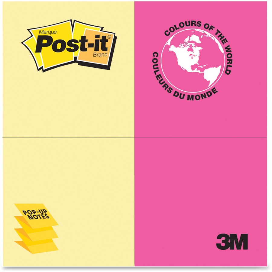 Feuillets autoadh&eacute;sifs valeur Post-it&reg; - 3M