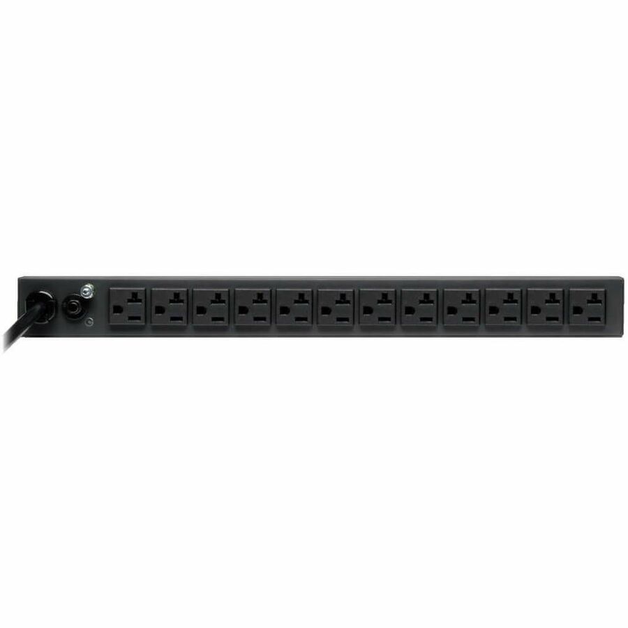 Eaton Tripp Lite Series 2.4kW Single-Phase 120V Basic PDU, 13 NEMA 5-15/20R Outlets, NEMA L5-20P Input, 15 ft. (4.57 m) Cord, 1U Rack-Mount