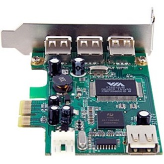 StarTech 4-port PCI Express LP USB Adapter Card, TAA
